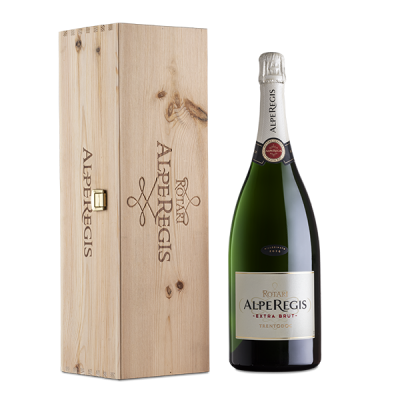 AlpeRegis Extrabrut  2018 Magnum 1,5L  Confezione Legno